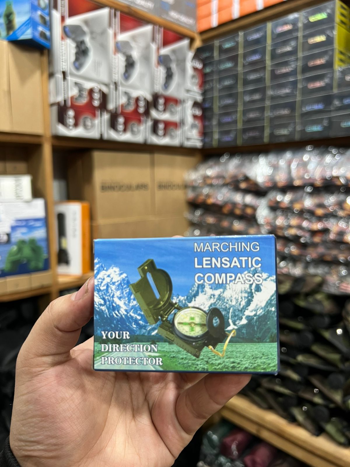 Direction indicator lensatic compass original American lensatic compass direction