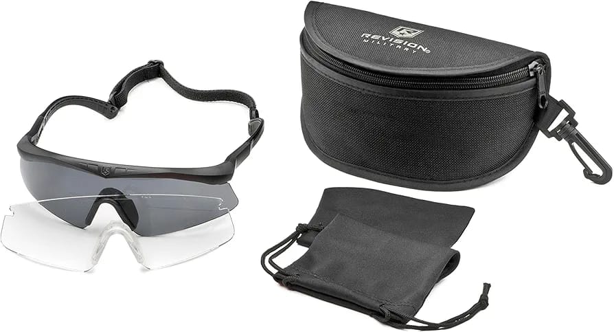 REVISION eyewear USA military glasses high quality lott glasses Revision brand 2in1 white and black glasses high quality eyewear