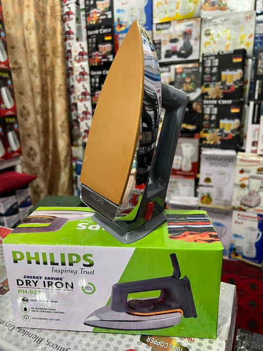 Lightweight automatic dry iron with  nonstick base auto thermostat and light and comfortable had grip original & lightweight full ceramic nonstick coated