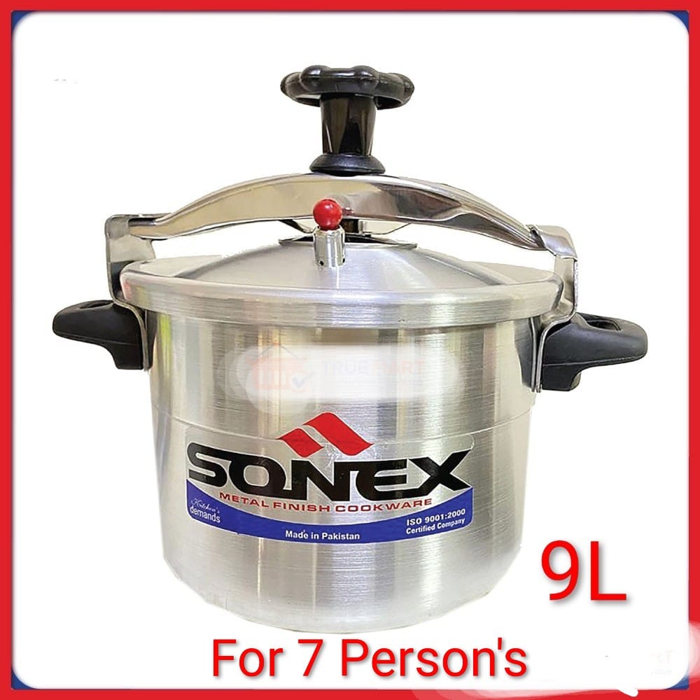 Arabic‑Style Stainless Steel Pressure Cooker , Insulated, Multi‑Safety, Works on Induction, Gas & Hotplate